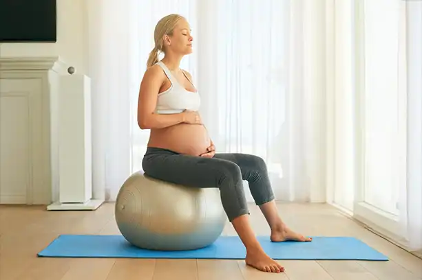 Easier labor and delivery by promoting optimal fetal positioning